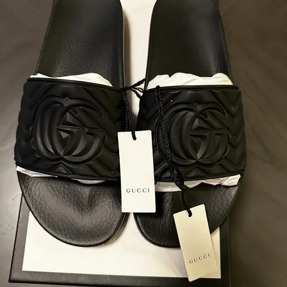 Gucci | Shoes | Authentic Brand New Gucci Slides Mens Size 5  display picture 2